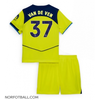 Billige Fotballdrakt Tottenham Hotspur Micky van de Ven #37 Replika Tredjedraktsett Barn 2025-26 Kortermet (med bukser)